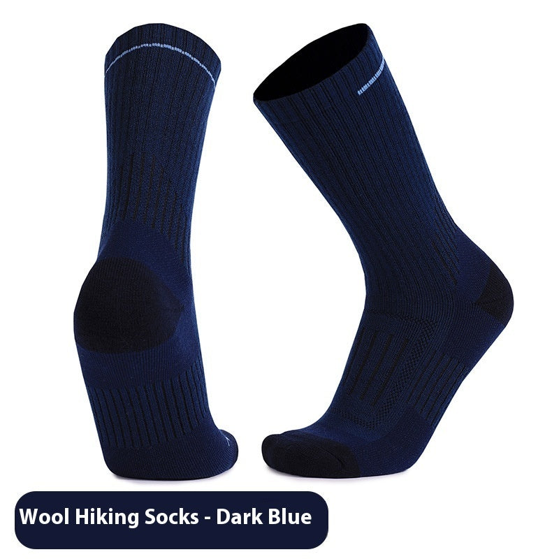 Unisex Warm Wool Knee-High Sports Socks Men's And Women's Warm Wool Knee-high Sp | Ectron Online