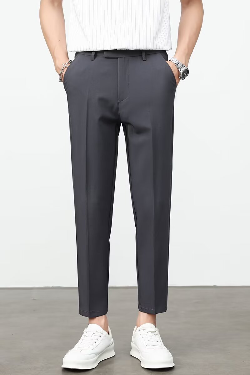 Men's British-Style Dapper Dress Pants