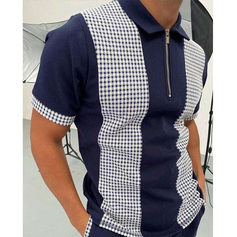 Men’s Solid Polo Shirt – Summer Short Sleeve Brand Shirt Men's Polo Shirt Men Solid Polo Shirts B | Ectron Online