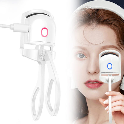 Heated Eyelash Curler Electric Temperature Control Mini Eyelash Curler Electric Portable Charging