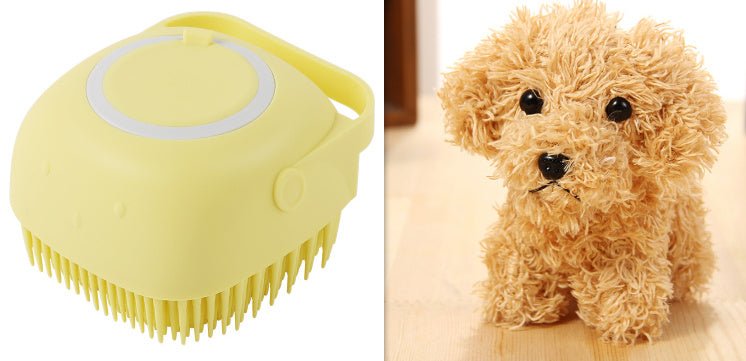 {{ brand }} Silicone Dog Bath Brush for Gentle Pet Grooming Set3 - Pet Products Amazon Hot Silicone Dog Bat