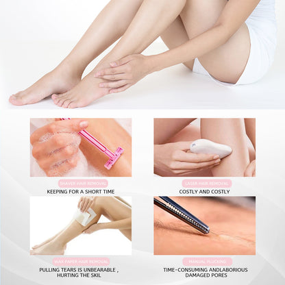 Painless Hair Removal Spray Mousse - Gentle Depilatory Foam for Arms & Legs 30ml 100ml Hair Removal Spray Depilatory | Ectron Online