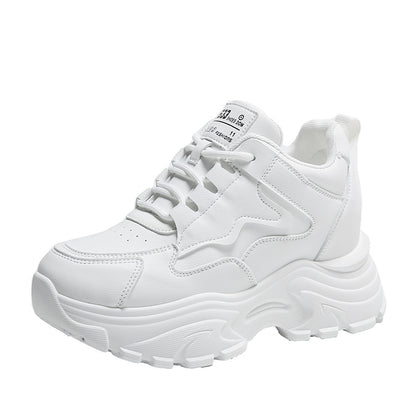 Women's All-Matching Casual Sneaker | Small Thick Bottom Platform All-matching Small Thick Bottom Breathab | Ectron Online