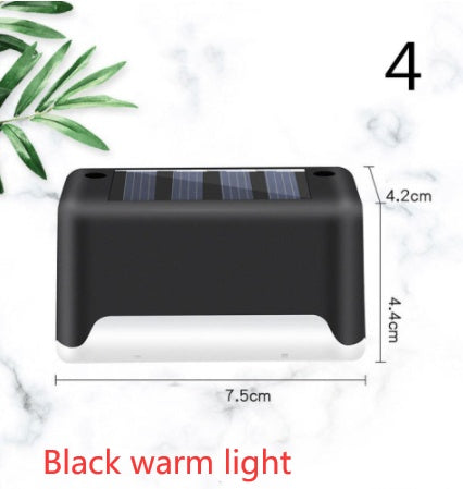New Upgrade Waterproof LED Solar Fence Lamp Solar Deck Lights Solar Step Light Outdoor For Patio Stairs Garden Pathway Step Yard New Upgrade Waterproof LED Solar Fence L | Ectron Online