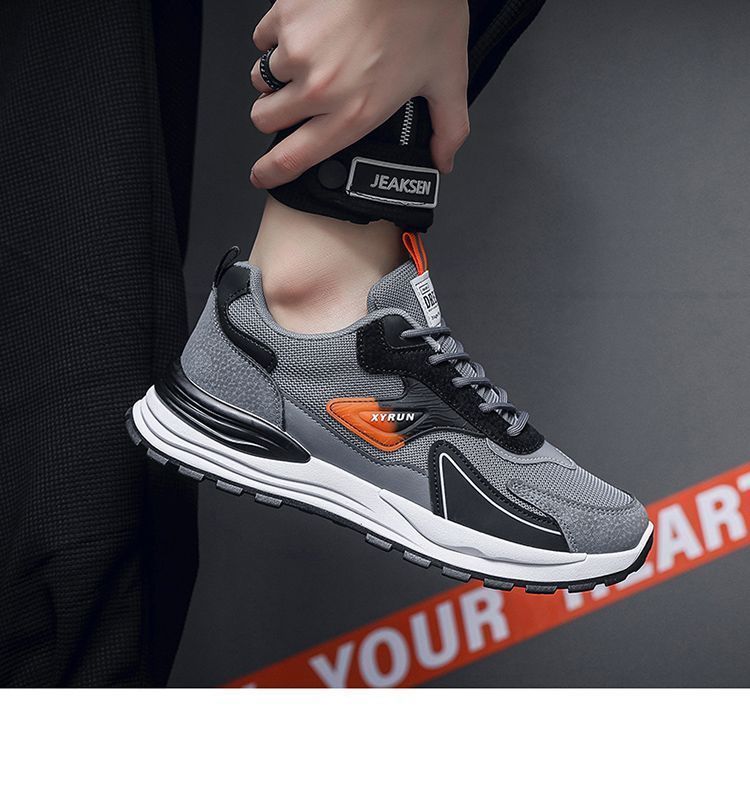 Men's Casual Mesh Sneaker Thin Breathable Running Shoes