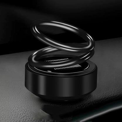Solar Auto Rotation Car Air Freshener & Perfume Diffuser