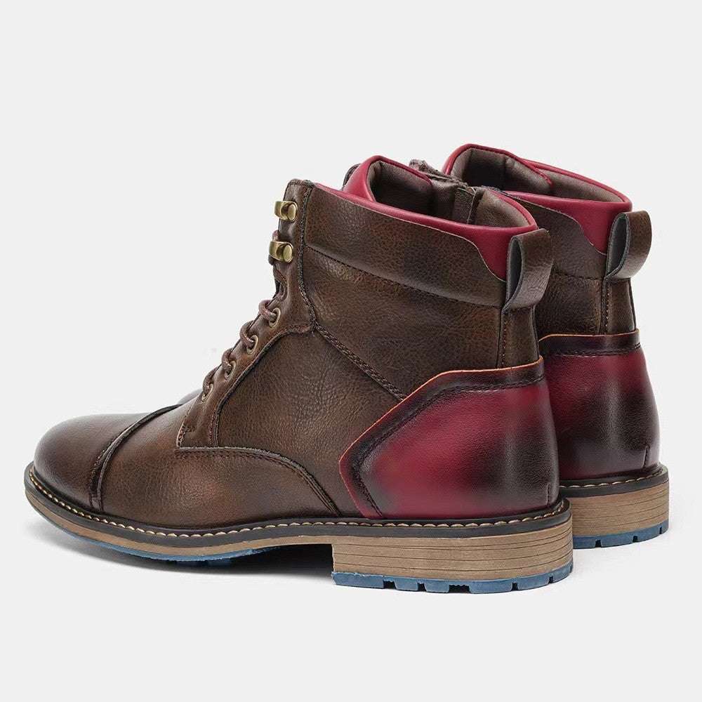 Men’s Fashion High-Top Martin Boots – Stylish & Durable

