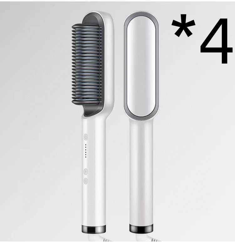 2-in-1 Hair Straightener Hot Comb with Negative Ion Curling Tong New 2 In 1 Hair Straightener Hot Comb Ne | Ectron Online
