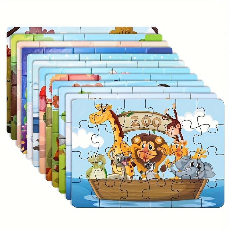 Kids Educational Puzzle Set - Brain-Building Early Learning Toy Children's Educational Puzzle Set, Featu | Ectron Online