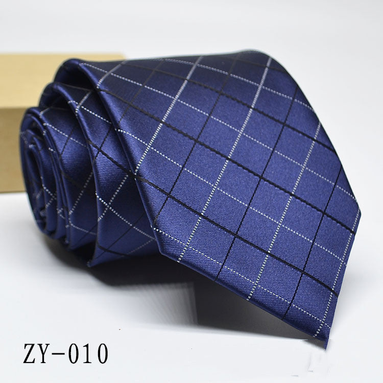 New Men's Hot Sale 1200D Striped Tie Men's Tie | Ectron Online