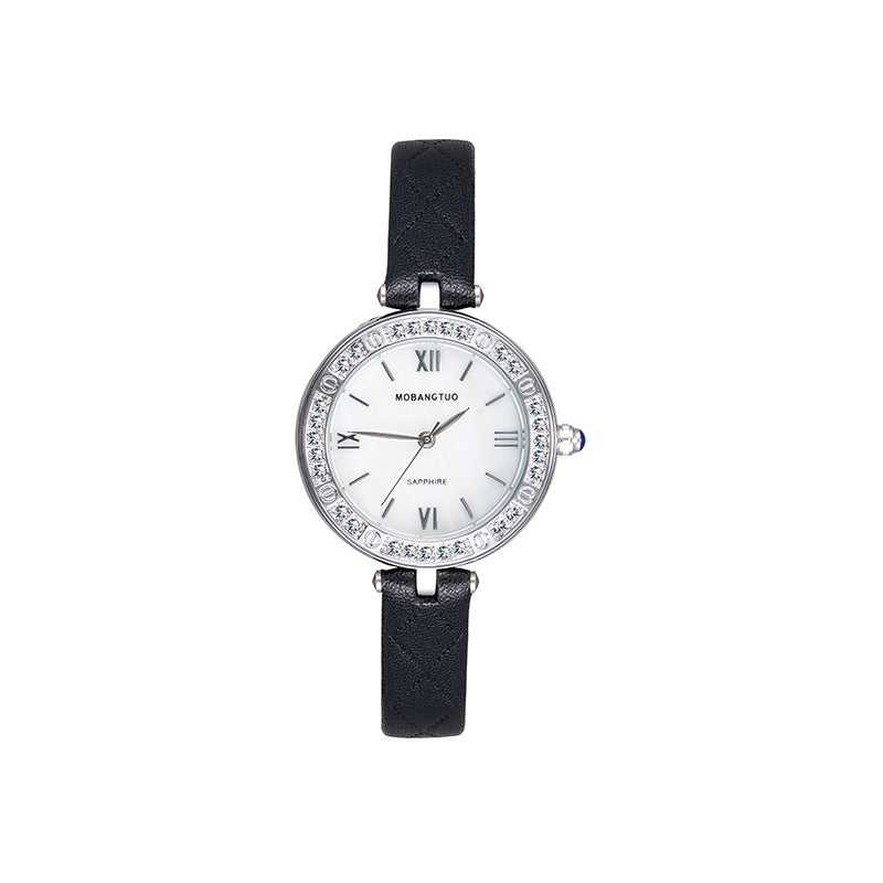 Women's Elegant Waterproof Watch Women's Waterproof High-end Watch With B | Ectron Online