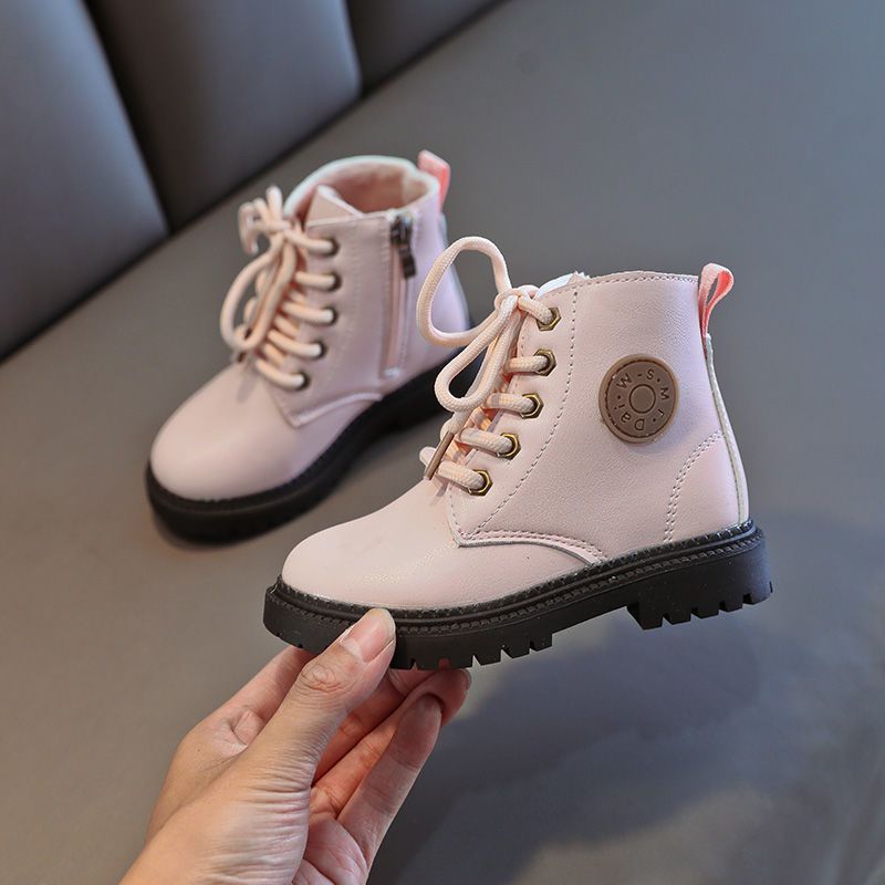 Baby Martin Boots with Cashmere Lining Baby And Cashmere Martin Booties | Ectron Online