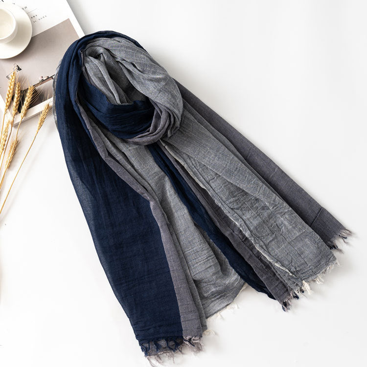 Pure Cotton Warm Scarf - Simple Leisure Autumn/Winter Autumn And Winter Leisure Style Simple P | Ectron Online
