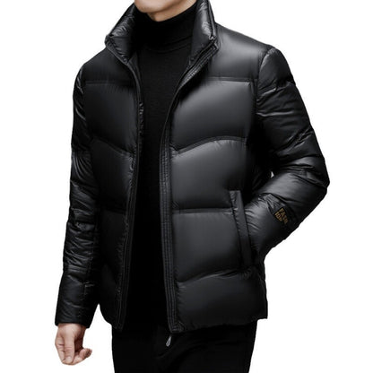 Men's Down Jacket Mid-Aged