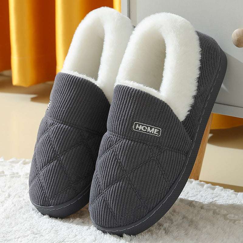 Women's Suede Mouth Indoor Corduroy Cotton Shoes Women's Suede Mouth Indoor Corduroy Cott | Ectron Online