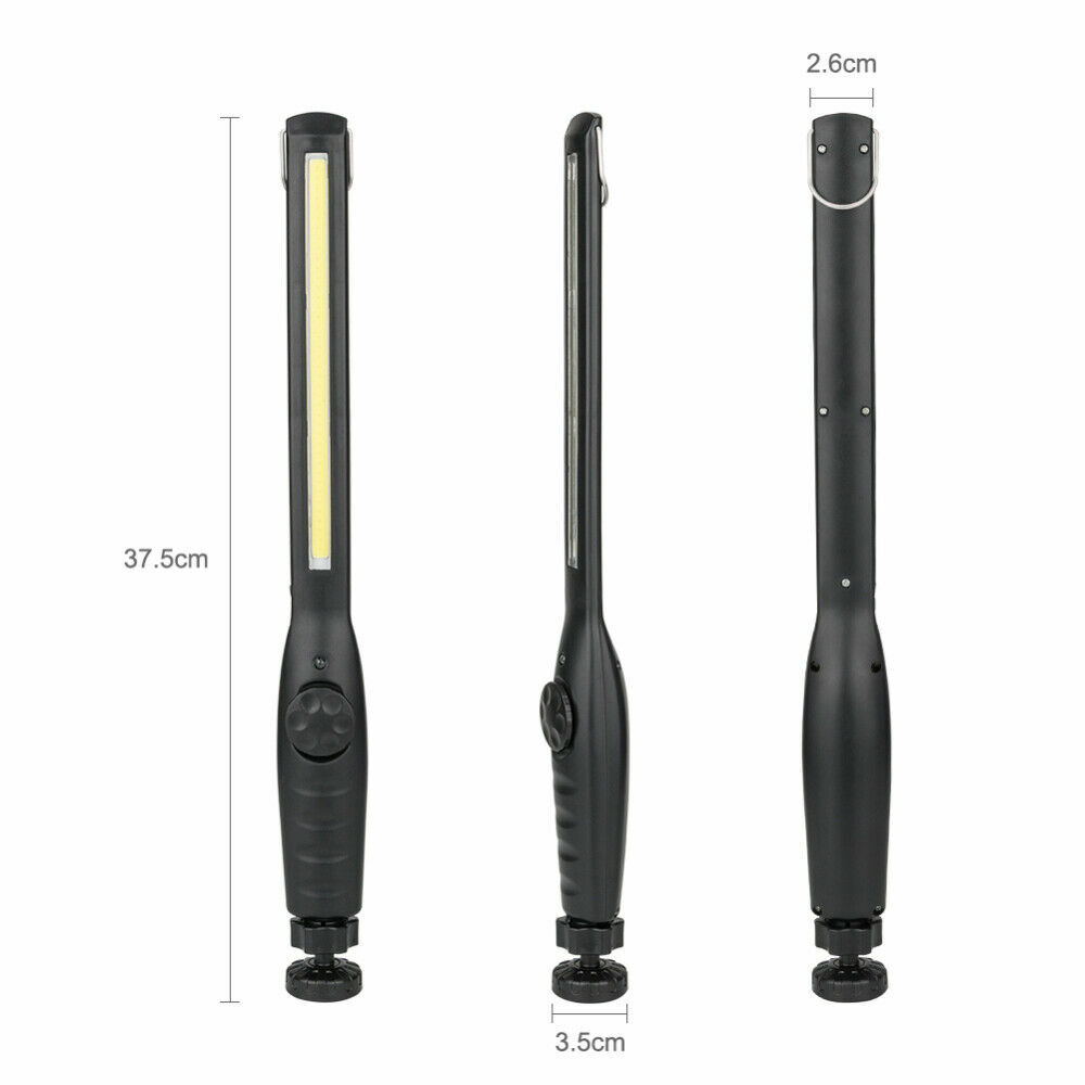 2-Pack Rechargeable LED Work Light - Magnetic Flexible Torch