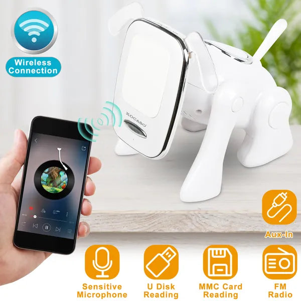 Puppy Wireless Speaker - Portable Mini Cute Animal Music Player