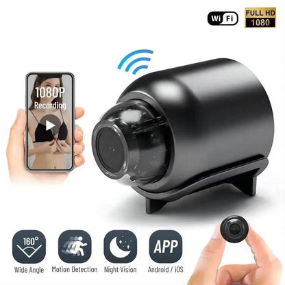 X5 Wireless HD Home Security Camera | Magnetic WiFi Indoor & Outdoor X5 Wireless Home Surveillance Camera HD | Ectron Online