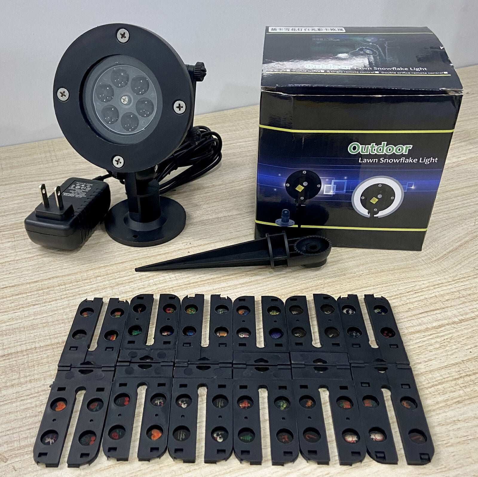 Christmas Projector Lights LED Laser Film Moving Outdoor Landscape Colorful Lamp&nbsp;