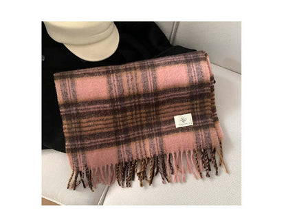 New Fashionable Plaid Scarf For Women
