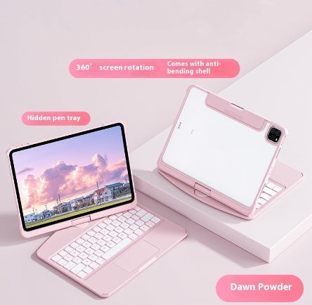 360 Swivel iPad Keyboard Case with Trackpad 360 Swivel Keyboard Clear Case For IPad | Ectron Online