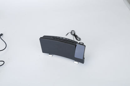 Projection Alarm Clock with Radio | 180° Rotatable LED Digital Clock 1Pc Projection Alarm Clock With Radio Fu | Ectron Online