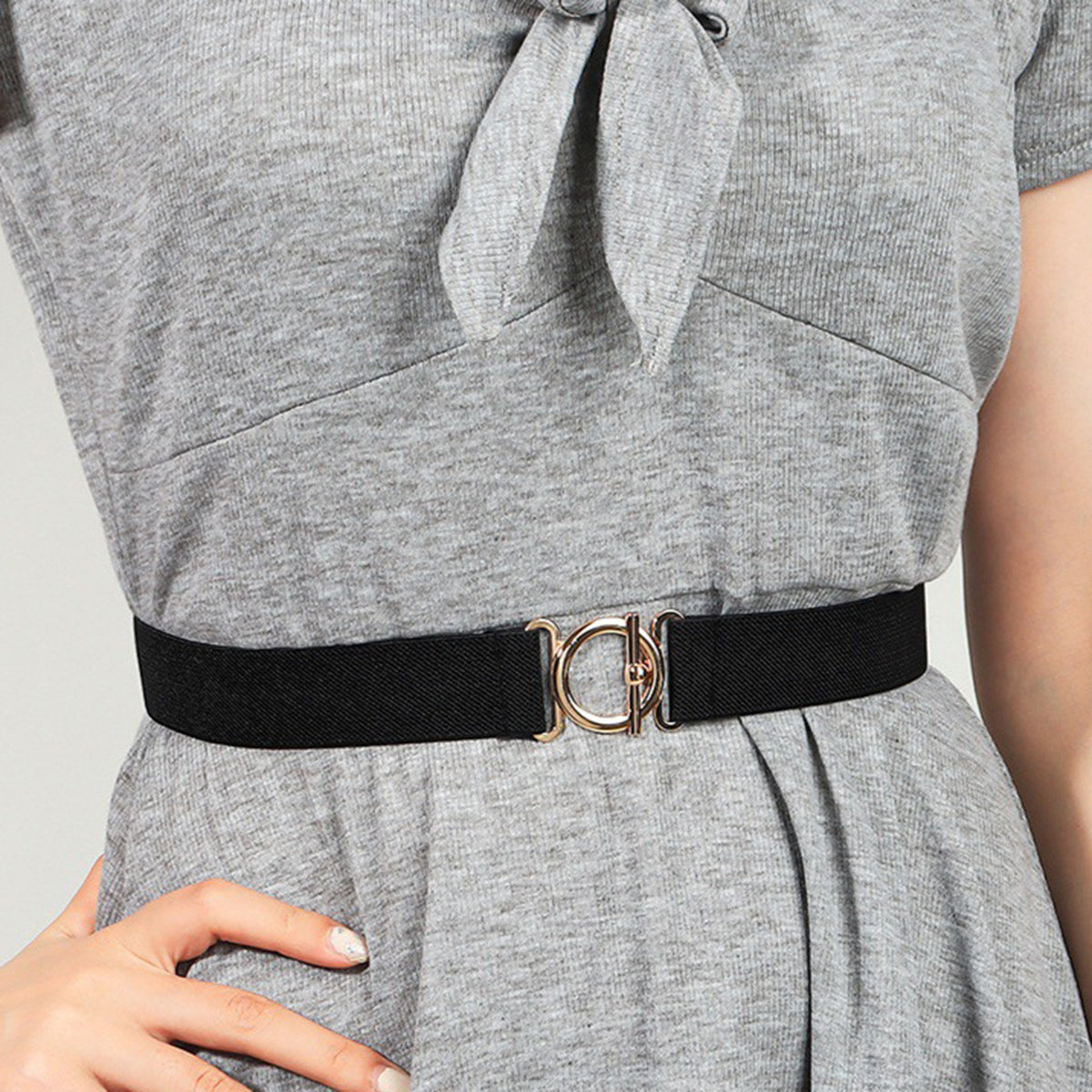 Toggle Clasp Elastic Belt Belt | Ectron Online
