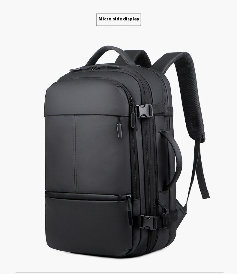 Waterproof Derm Capacity Scalable Travel Bag Multi-functional Computer Backpack