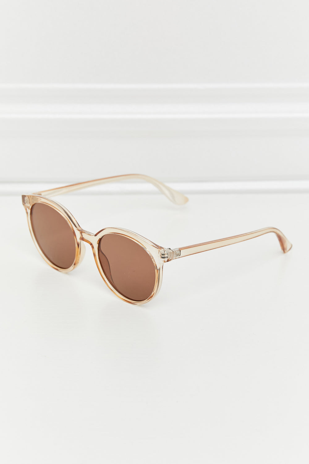 Round Full Rim Polycarbonate Frame Sunglasses Sunglasses | Ectron Online