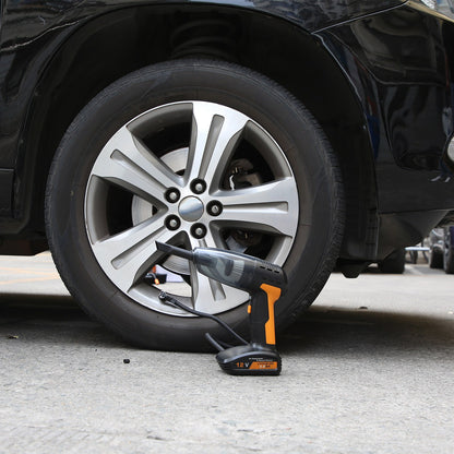 4-in-1 Cordless Car Vacuum & Tire Inflator 1Pc 4 In 1 Cordless Car Vacuum Cleaner A | Ectron Online