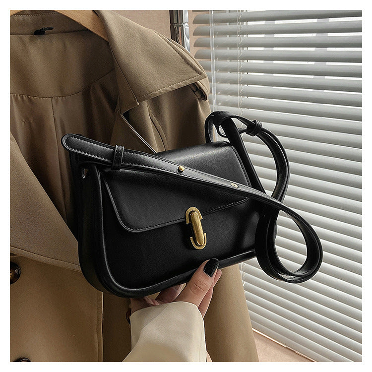 Women's Fashion Solid Color Crossbody Bag