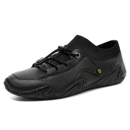 Men's Gommino Casual Leather Shoes Men's Soft Bottom Octopus Outdoor Driving Shoes Men's