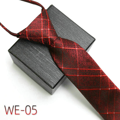 Men's Fashion Casual Zipper Suit Tie