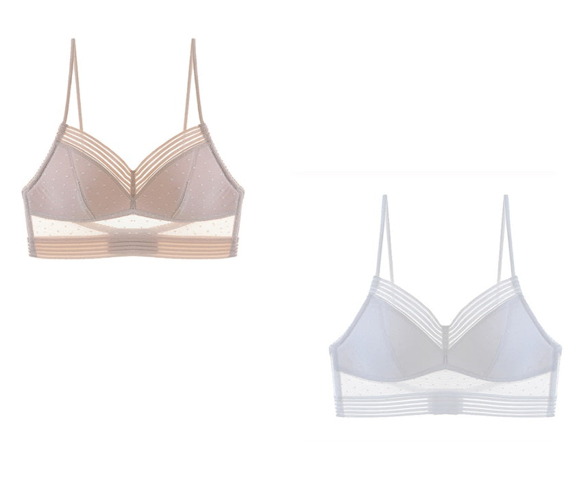 Backless Invisible Lace Bra – Push-Up Wedding Bralette Backless Bra Invisible Bralette Thin Lac | Ectron Online