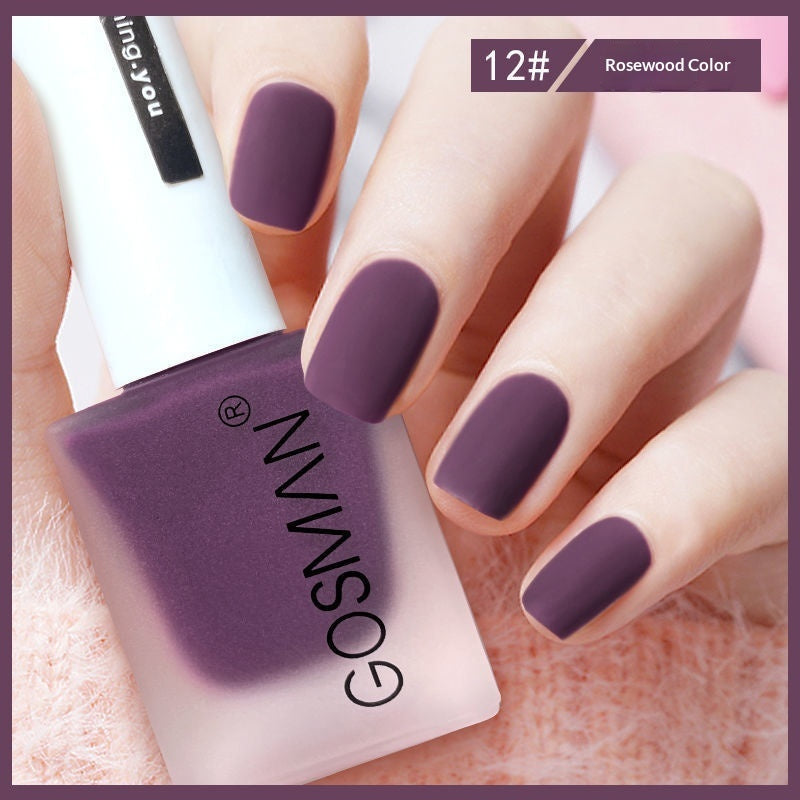 Quick-Dry Matte Nail Polish Quick-dry Matte Nail Polish, Non-peel | Ectron Online