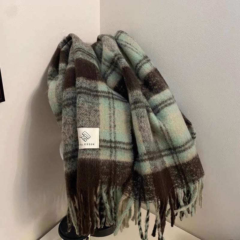 New Fashionable Plaid Scarf For Women New Fashionable Plaid Scarf For Women | Ectron Online