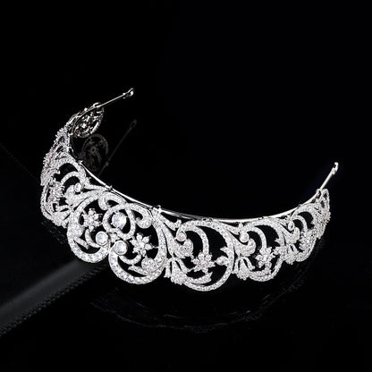 European And American Royal Crown Princess Diana Wedding Crown