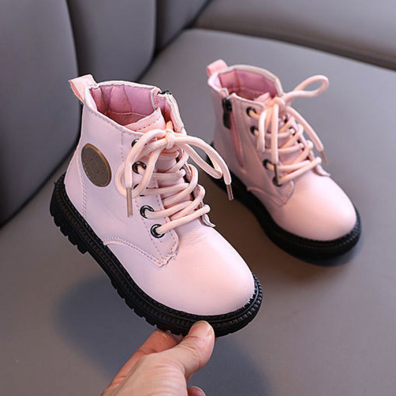 Baby Martin Boots with Cashmere Lining Baby And Cashmere Martin Booties | Ectron Online