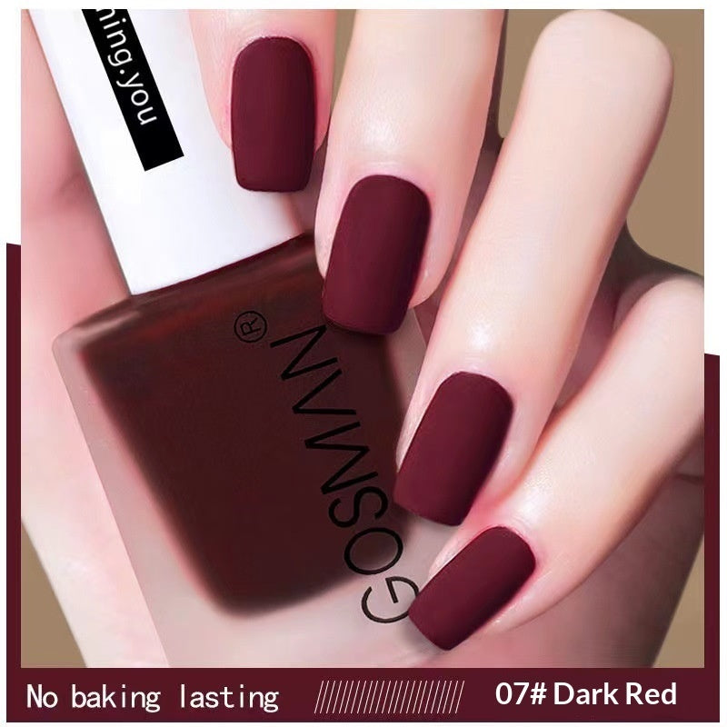 Quick-dry Matte Nail Polish, Non-peel