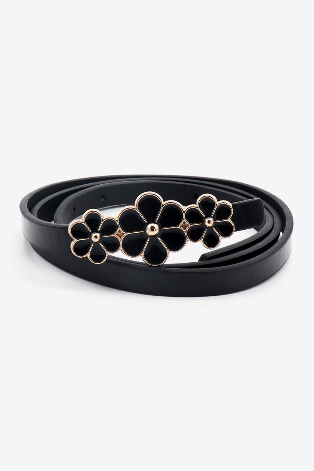 PU Leather Belt - Flower Belt Belt | Ectron Online
