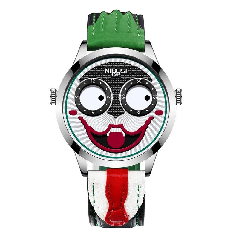 Russian Clown Men's Watch Russian Clown Men's Watch Leather Waterp | Ectron Online