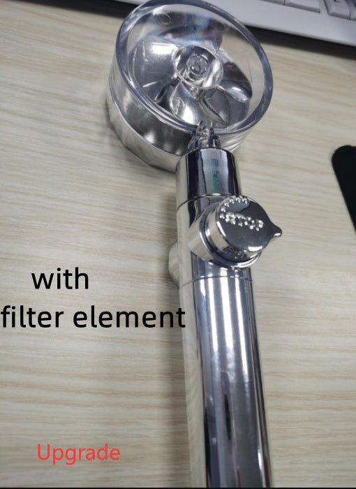 Turbo Propeller Shower Head with Water Saving & High Pressure Flow New Turbo Propeller Shower Head Water | Ectron Online