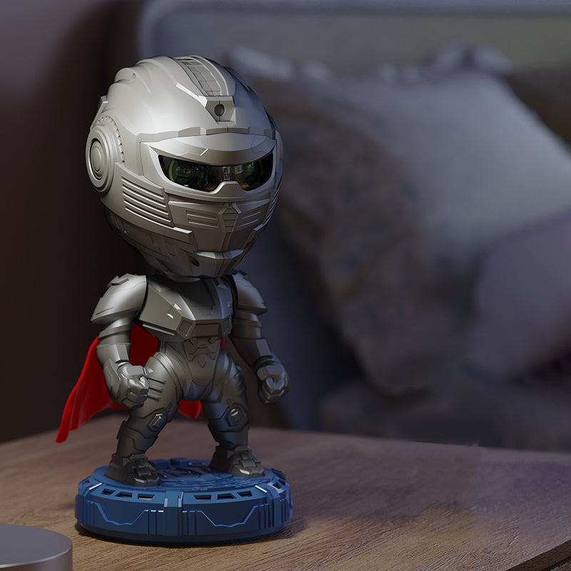 Mecha Samurai Starry Sky Projector - Custom Ambient Night Light