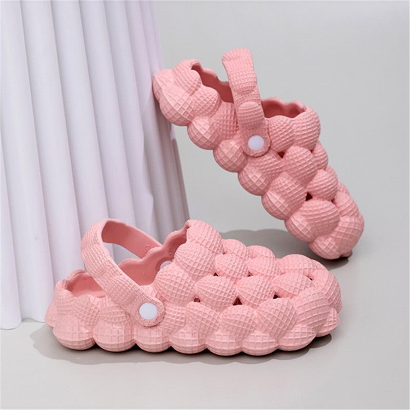 Womens Soft Sole Bubble Clogs Lightweight Solid Color Slippers Womens Soft Sole Bubble Clogs Lightweigh | Ectron Online
