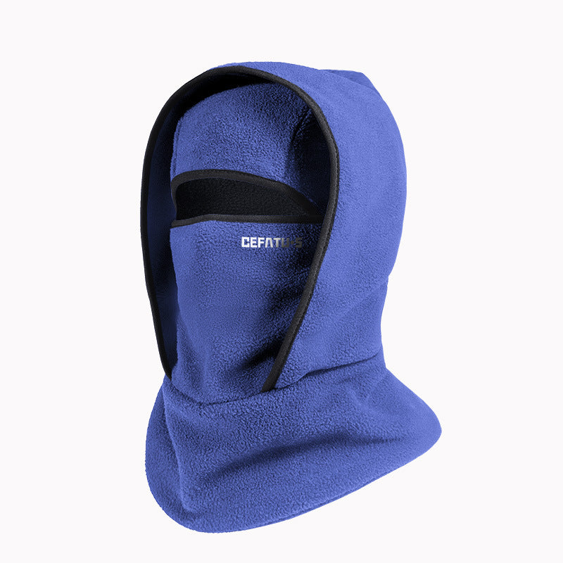 Outdoor Winter Warm Hat and Scarf Integrated Headgear Outdoor Winter Warm Hat And Scarf Integr | Ectron Online