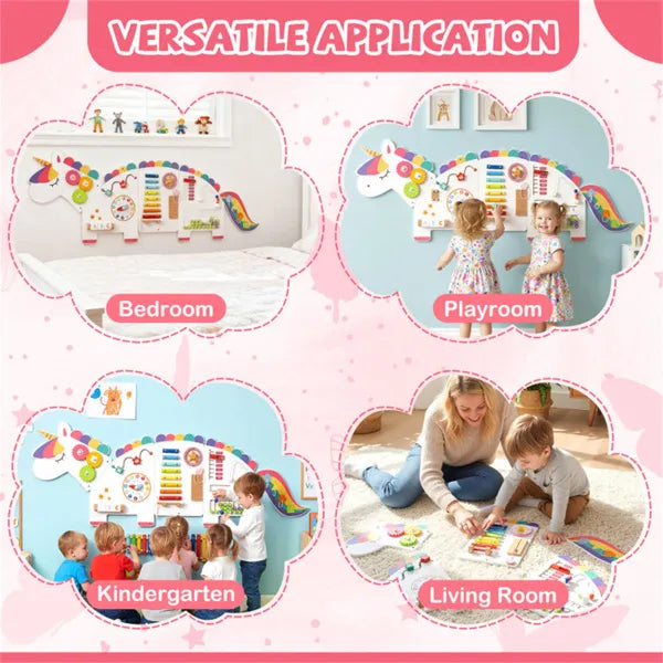 11-in-1 Dinosaur Wall Busy Board