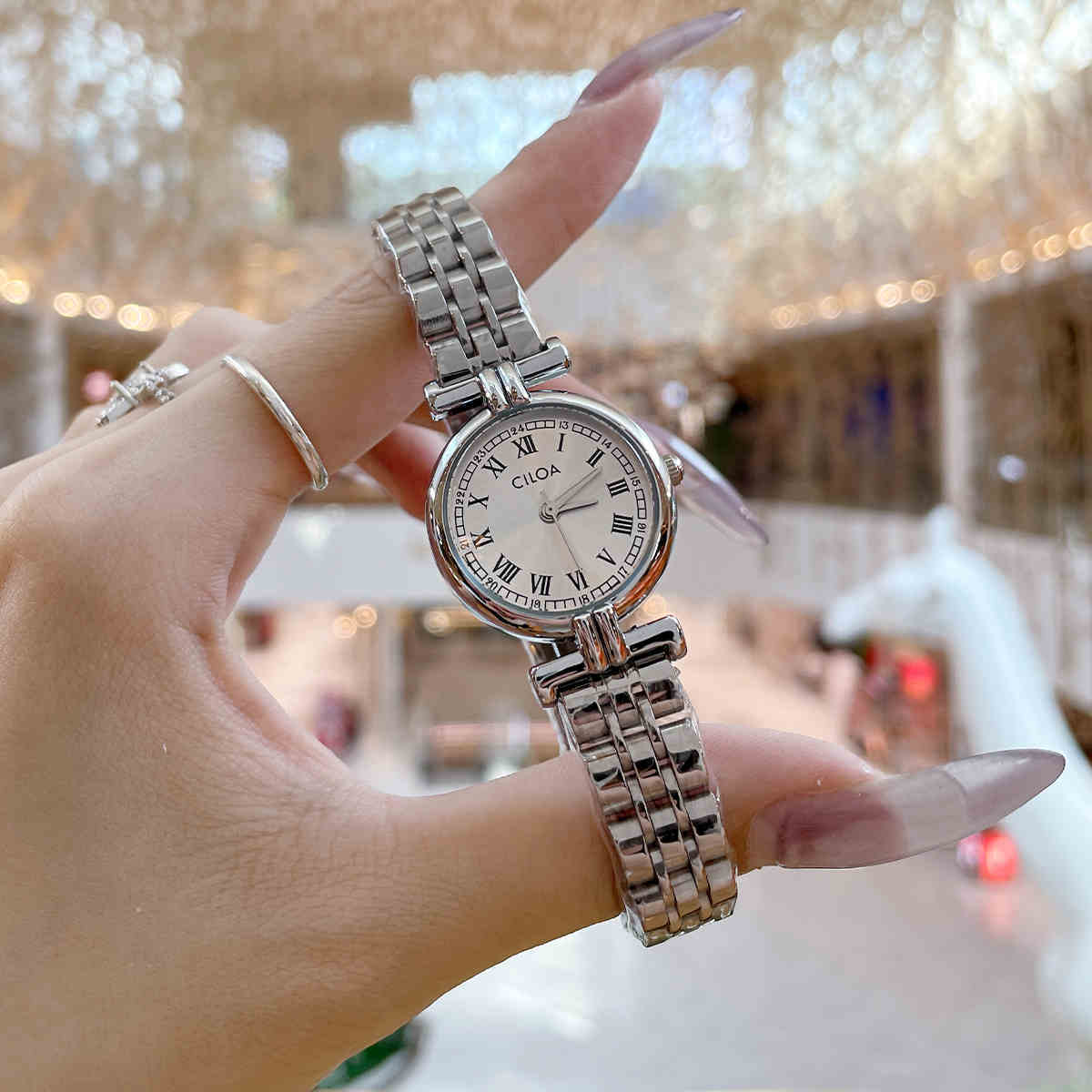 New Light Luxury Osmanthus Watch for Women Light Luxury Osmanthus New Women's Watch | Ectron Online