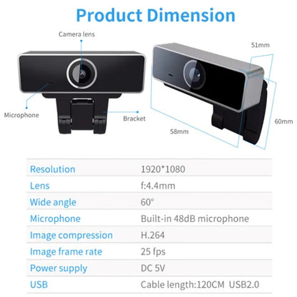 HD Computer Network Camera | USB Webcam for Video Calls & Streaming Computer Network Camera | Ectron Online