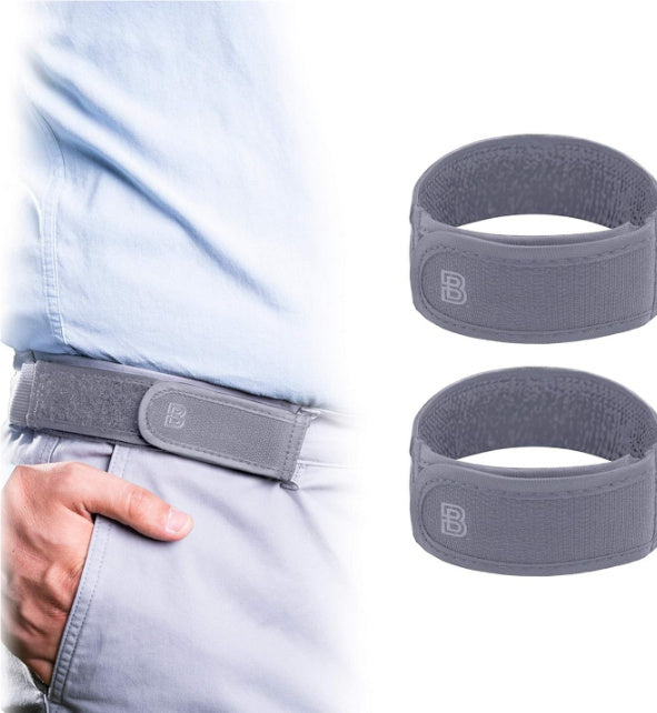 Non-Buckle Elastic Waist Belt - Nylon & Velcro Fastener Non-buckle Elastic Waist Belt Portable N | Ectron Online