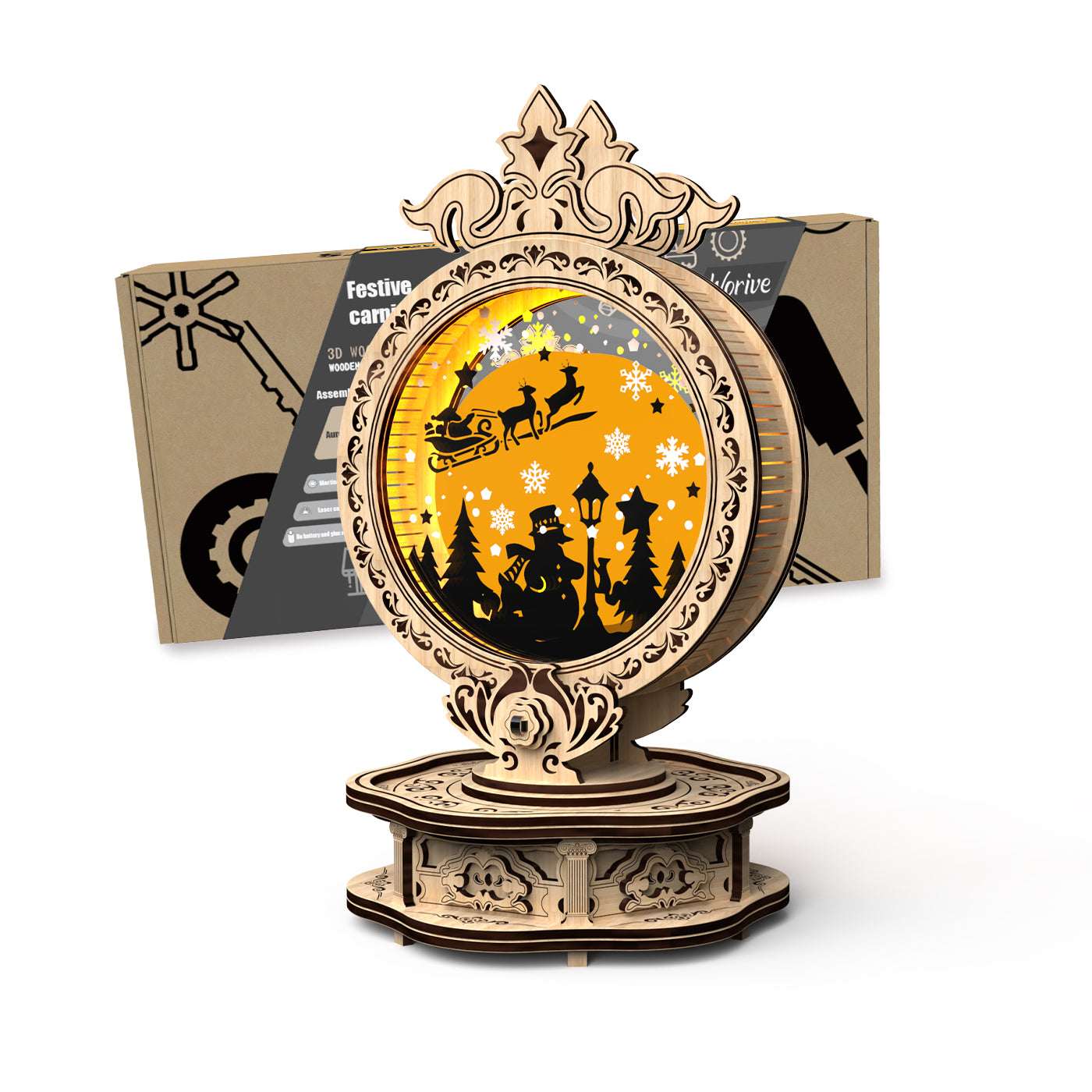 Holiday Carnival Lights Puzzle Toy